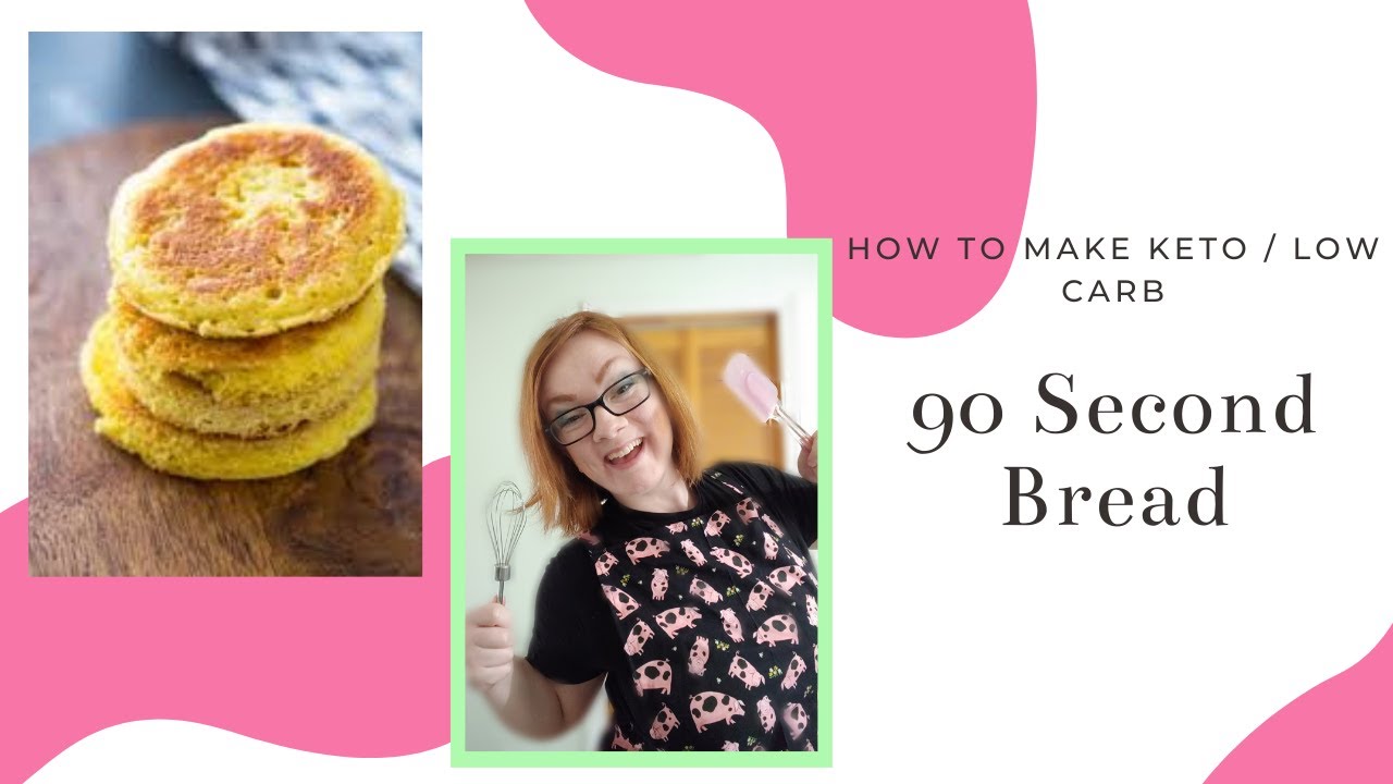Easy Keto 90 Second Bread / How To Make Keto / Low Carb 90 Second Bread