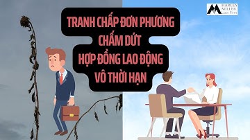 Tập 7 (PHẦN 1): TRANH CHẤP ĐƠN PHƯƠNG CHẤM DỨT HỢP ĐỒNG LAO ĐỘNG VÔ THỜI HẠN