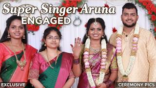 Super Singer 9 Title Winner Aruna Engagement