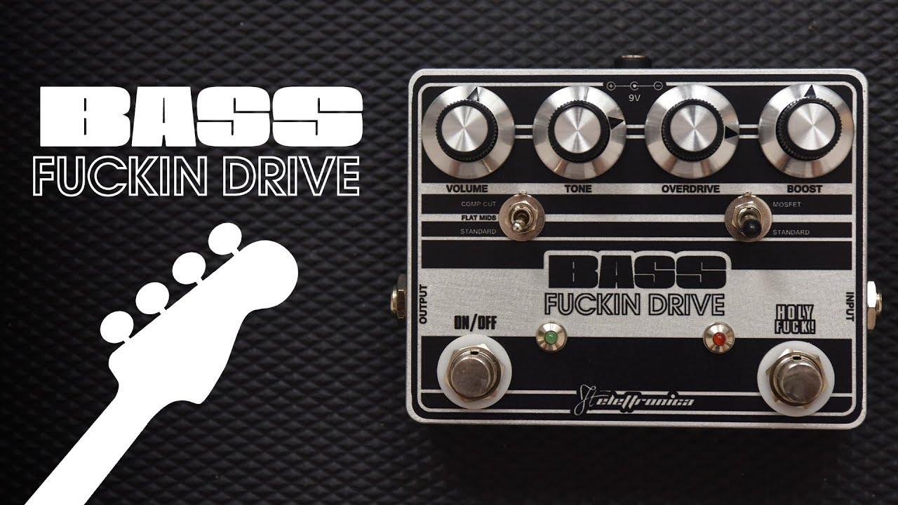 Bass Fuckin' Drive - FTelettronica Handmade Pedals