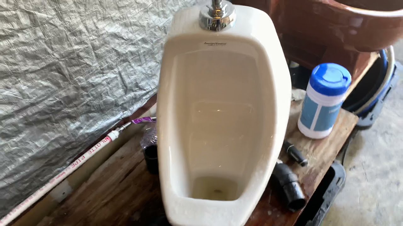 NEW! My 2019 American Standard Allbrook Urinal Flushes!