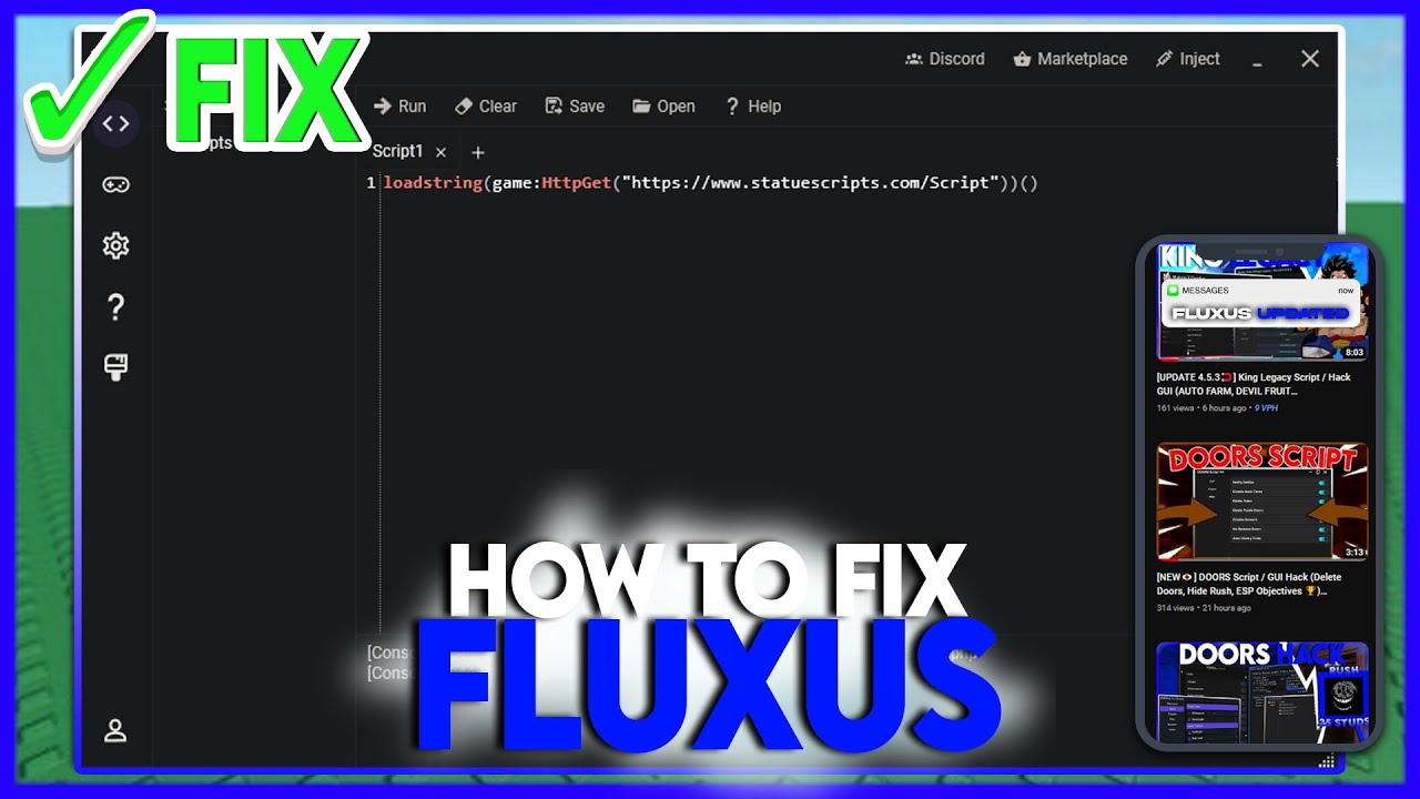 Fluxus download proof of no virus : r/RobloxHacksCo