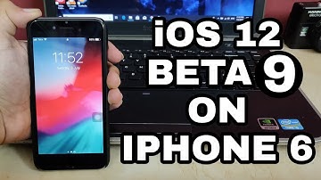 iOS 12 Beta 9 On iPhone 6 - Speed & Performance Test - iOS 12 Beta 9 Battery Life (Review)