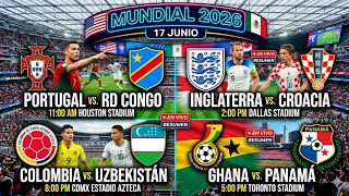 PRONÓSTICOS deportivos HOY ⚽ APUESTAS deportivas MUNDIAL 2026⚽debuta cristiano PORTUGAL VS CONGO