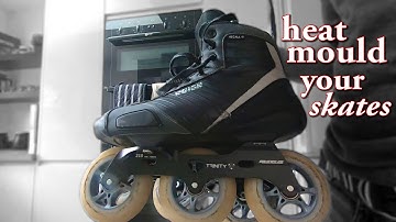 how to Heat Mold your skates // heat mould