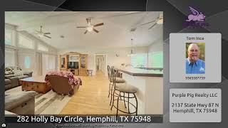 282 Holly Bay Circle, Hemphill, TX 75948