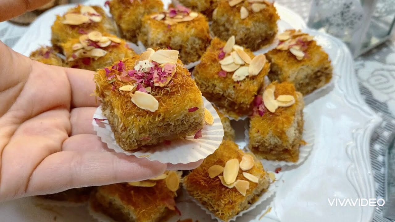 بقلاوة تركية بلمسة مغريبية و بعجينة الكنافة مداق ولا اروع💯💯💯