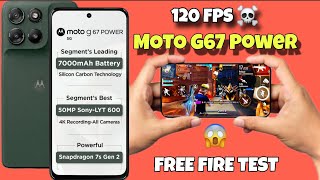Moto G67 Power Free Fire Test | Moto G67 Power Gaming Test | Moto G67 Power 5G | Only At ₹13,999 screenshot 5