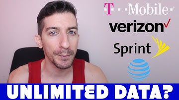 Which Unlimited Data Plan Is The Best T-Mobile, Sprint, Verizon, or AT&T? Is There A Best?!