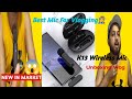 My New K13 Wireless Mic🤓 | Best For Vlogging 2023 | Unboxing Vlog | #unboxing #vlog #cheapest