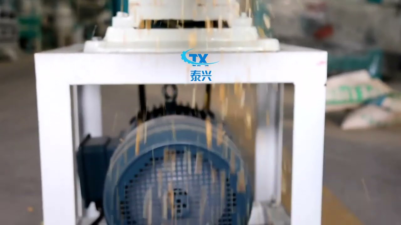 Maize/corn peeling and degerminator