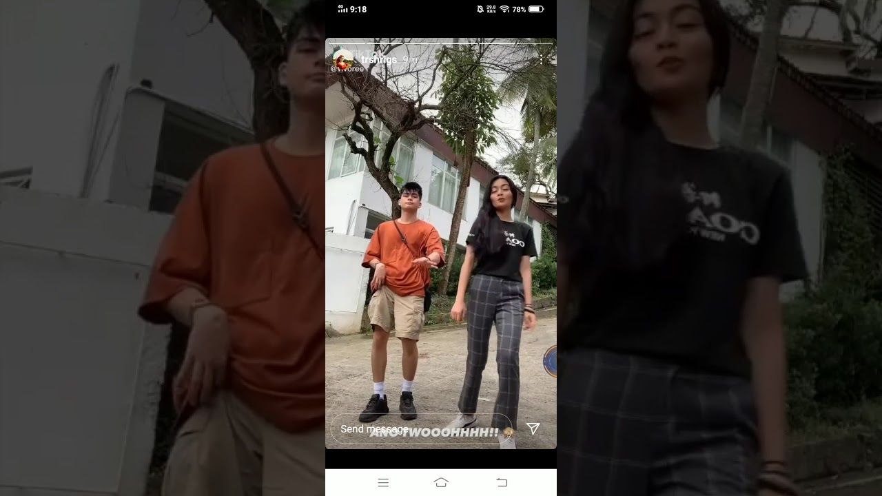 Vivoree doing a dance tiktok with another guy + tignan niyo yung last part kakakilig grave💛🥴🤧