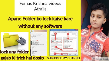 How to make a password protected Zip file and Rar File ? Zip Folder mai password kaise lagaye .