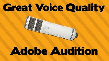 How to Improve Voice Quality in Stream or Recording with Adobe Audition Tutorial