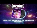 Fortnite  the big bang lobby music pack concept