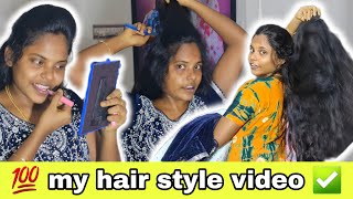 💯 my hair style video ✅️... @vadamapla.official #thoothukudi #vadamapla  #trending #hairstyle