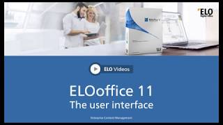 ELOoffice 11 - The user interface