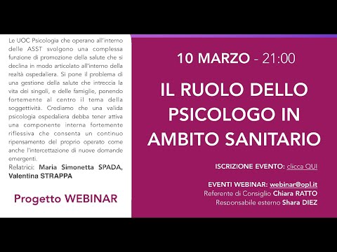 Video: Il Ruolo Dello Psicologo Nel Sistema Di Riabilitazione Delle Persone Chimicamente Dipendenti E Le Principali Problematiche Urgenti Che Emergono Nel Corso Del Suo Lavoro