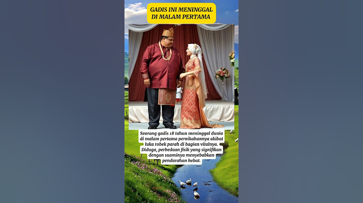 gadis ini meninggal di malam pertama #viralshorts #pernikahan