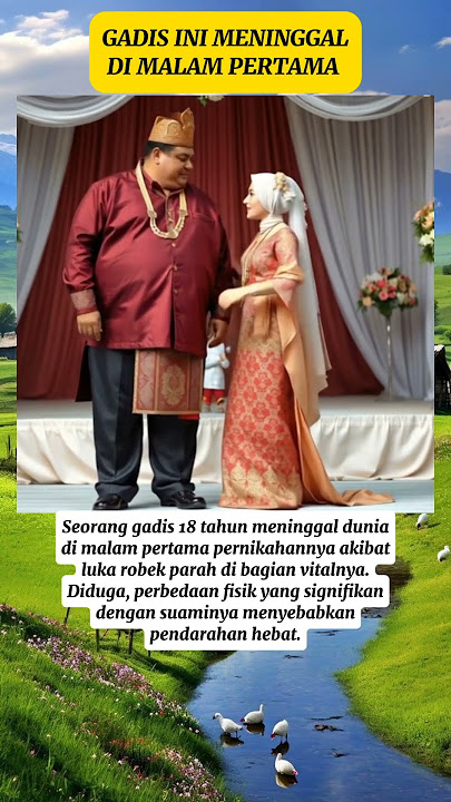gadis ini meninggal di malam pertama #viralshorts #pernikahan