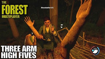 First Cave Run & Modern Axe | The Forest Multiplayer Gameplay | E02