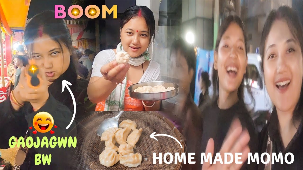 HOME MADE MOMO || MANGALDAI RASH  PUJAYAO FIRST TIME || Leena Basumatary Vlogs 