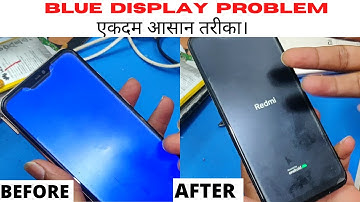 redmi 6 pro blue display solution !! hindi !!