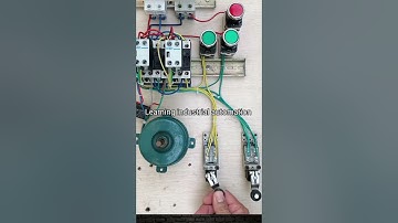 Motor forward Reverse with limit switch. #shortvideos #shorts #tips#knowledge #industrial#electrical