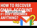 How do I recover my Gmail account if I don’t remember anything? #googleaccountrecovery  #gmail