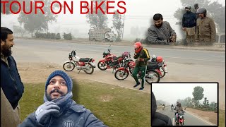 Head-balocki plan with cousins on bikes🏍🙃, winter's vlog late uploading 🥲🥲(part1)