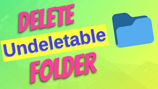 How to Delete Undeletable Folder and Files in Windows | Without any Software | Hindi screenshot 5