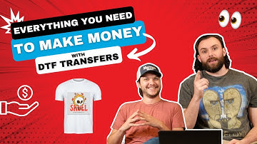 How to Make Money with DTF Transfers | Ninja