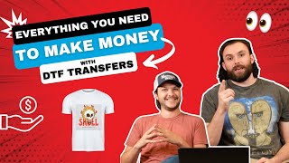 How to Make Money with DTF Transfers | Ninja's Guide to Starting Your Own Business