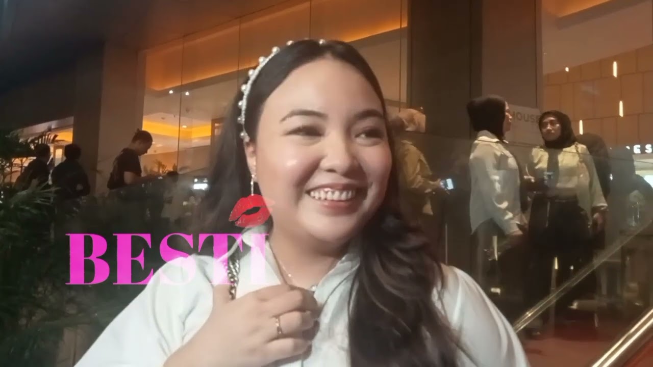 Angelica Manopo,Datang Untuk Mensupport Adik Tercinta