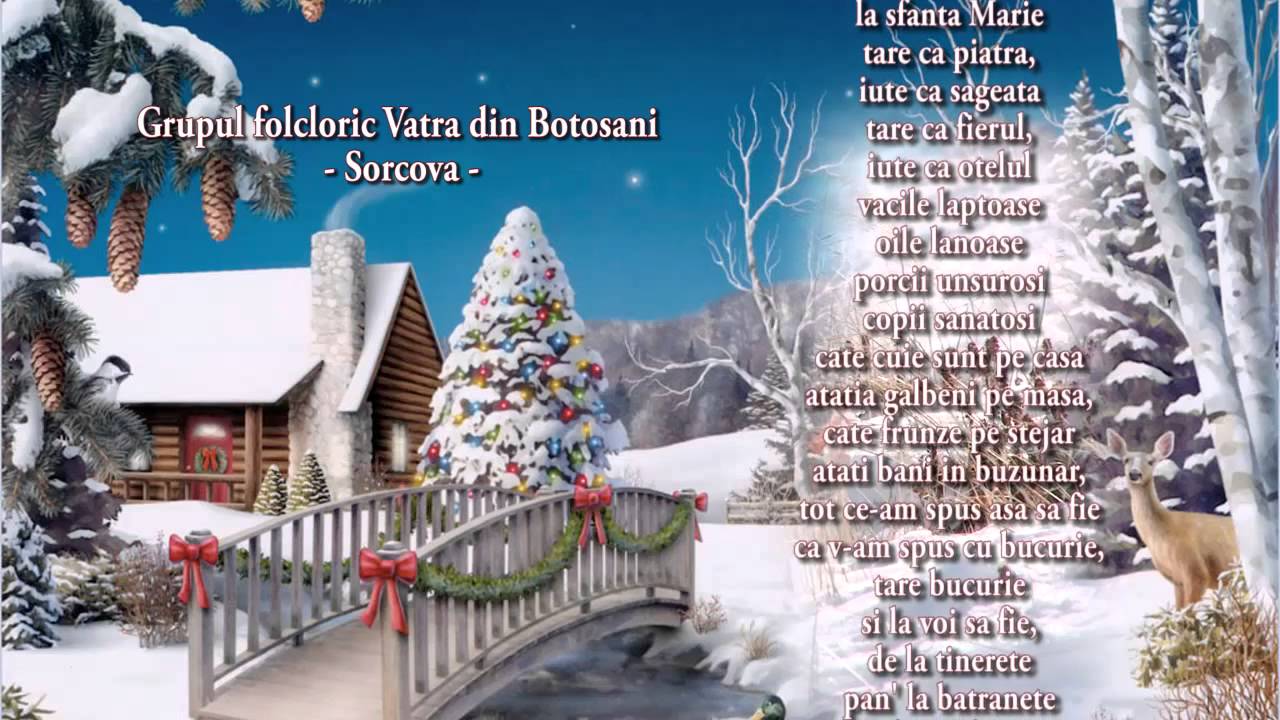 Grupul folcloric Vatra din Botosani - Sorcova