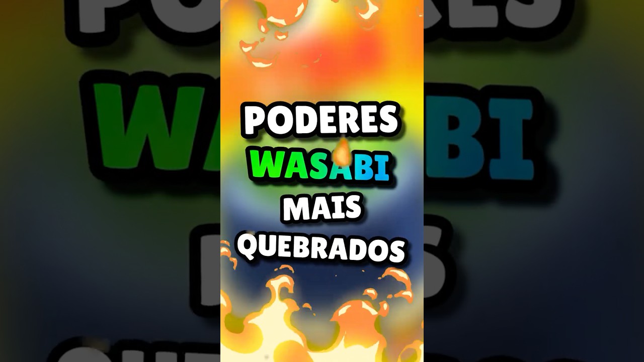 TOP PODERES WASABI MAIS QUEBRADOS!! #brawlstars
