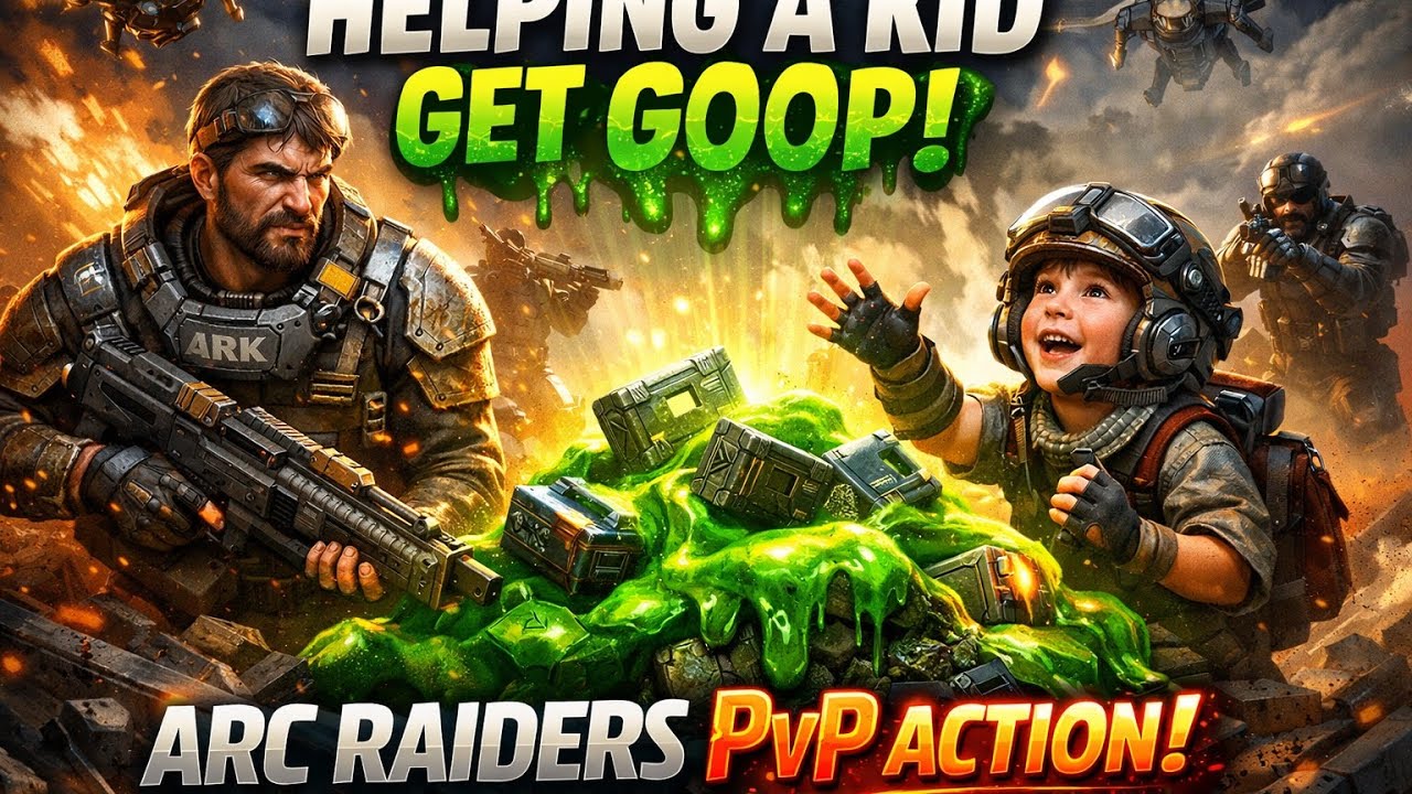 Helping a young goopa on arc raiders - YouTube