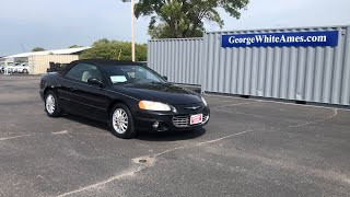 2003 Chrysler Sebring Ames, Boone, Story City, Marshaltown, Nevada Iowa A8304A