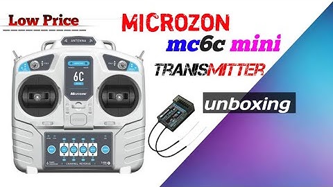 Microzon mc6c mini tranismitter 😱 / 2.4 GHz s-FHSS unboxing video | (tranismitter and receiver) 2025