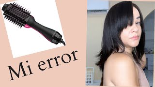 Evita el daño en tú cabello💇‍♀️ Revlon one-step hair dryer.como usarlo??.