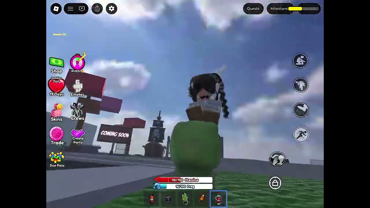 Playing baddies roblox