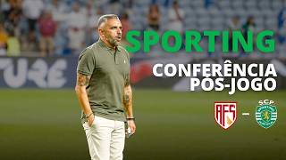 🔴 LIVE | POST-MATCH CONFERENCE | Aves SAD - Sporting | SIC IMAGES