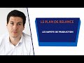 Le plan de relance  lavis dorcom les impts de production