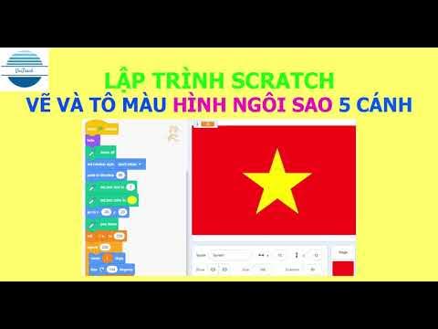 Hướng Dẫn Cách Vẽ Và Tô Màu Hình Ngôi Sao 5 Cánh Bằng Ngôn Ngữ Scratch |  Vniteach Channel - Youtube