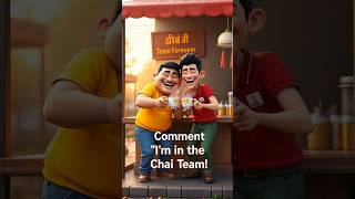 “Golu Jholu Ki Chai Battle ☕😂 | Funny Friendship Story | #shorts  #chai #funnyshorts” #funny #story
