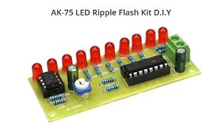 Project # 2 - NEW Part 2 - ABRA  AK 75  LED Ripple Flash Kit