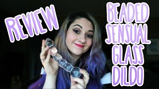 Celebrity Lovehoney Beaded Sensual Glass Dildo | Sex Toy Review Net Worth