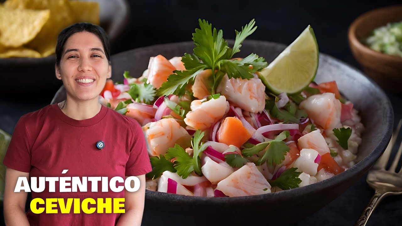 ¿Cómo hacer el AUTÉNTICO Ceviche Peruano? 🐟 | Receta Tradicional Fácil y Refrescante