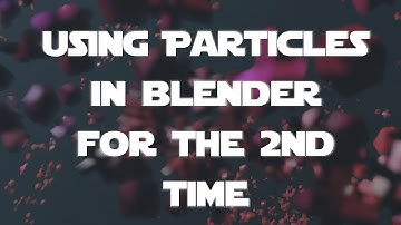 Second Particle Effect System I Created in Blender #Blender #render #BlenderAnimation