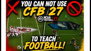NCAA Football 27 Is A Terrible Coaching Tool